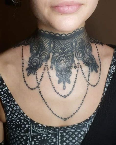 feminine womens front neck tattoos|24 Stunning Neck Tattoos For Women